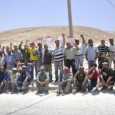 On June 16, 35 Palestinian workers at Salit Quarries in Mishor Adumim (a settlement area east of Jerusalem) began a general strike. The workers, organized with the independent Union WAC-Ma'an, are demanding an end to exploitation and humiliation, and insist on signing a first collective agreement. The strike began after the workers and the union approved a draft agreement, while the management tried to take advantage of the opposition of a small number of more privileged workers in order to break the union and avoid the agreement. WAC and the workers demand that the agreement be signed immediately. If the agreement is not signed, the strike will continue.
